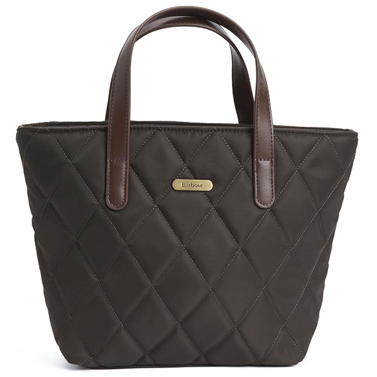 Barbour Womens Mini Quilted Tote Bag