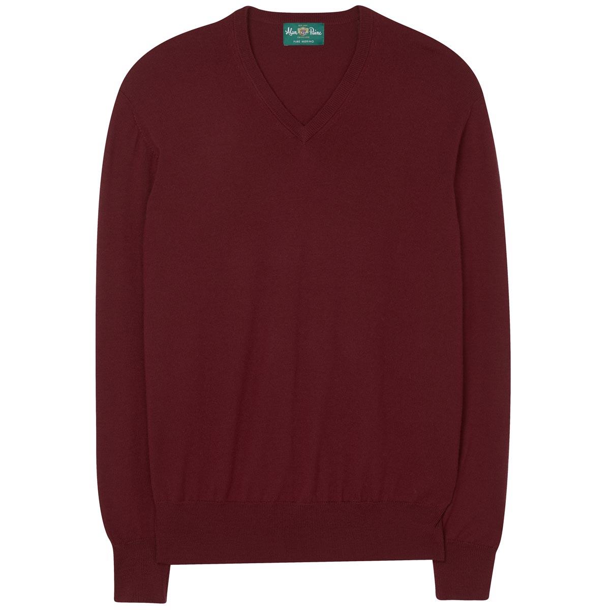 Alan Paine Mens Millbreck V-Neck Jumper