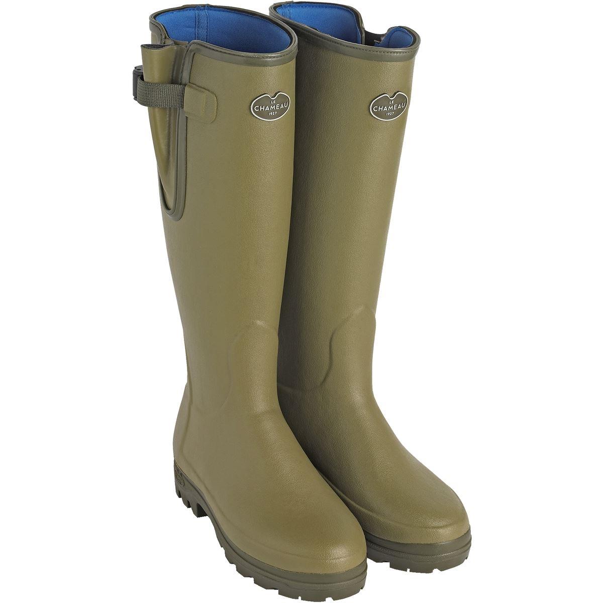 Le Chameau Ladies Vierzonord Neoprene Lined Wellington Boots