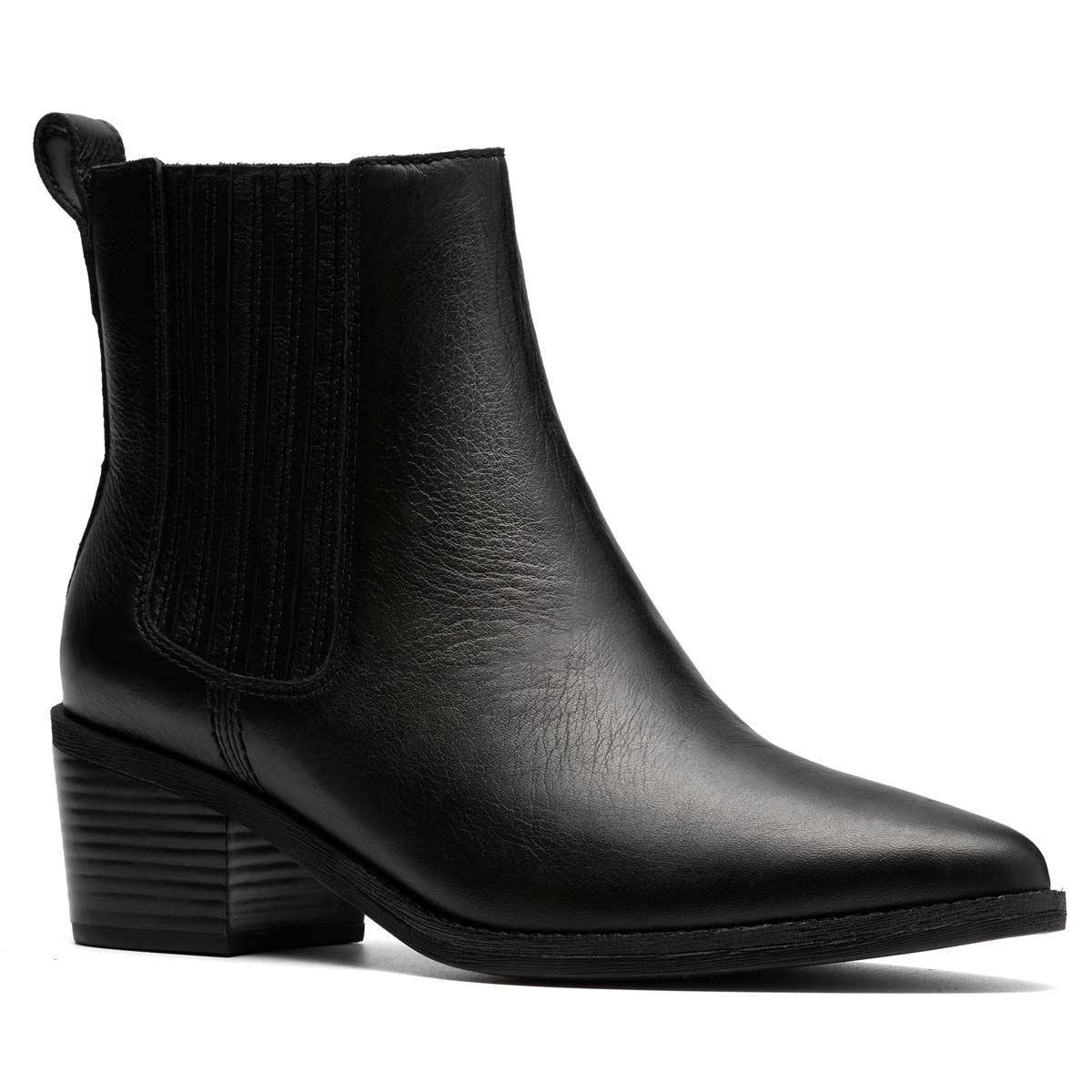 Clarks Womens Morzine Top Chelsea Boots