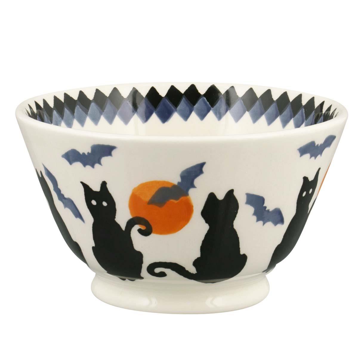 Emma Bridgewater The Wise Witches Black Cats Small Old Bowl