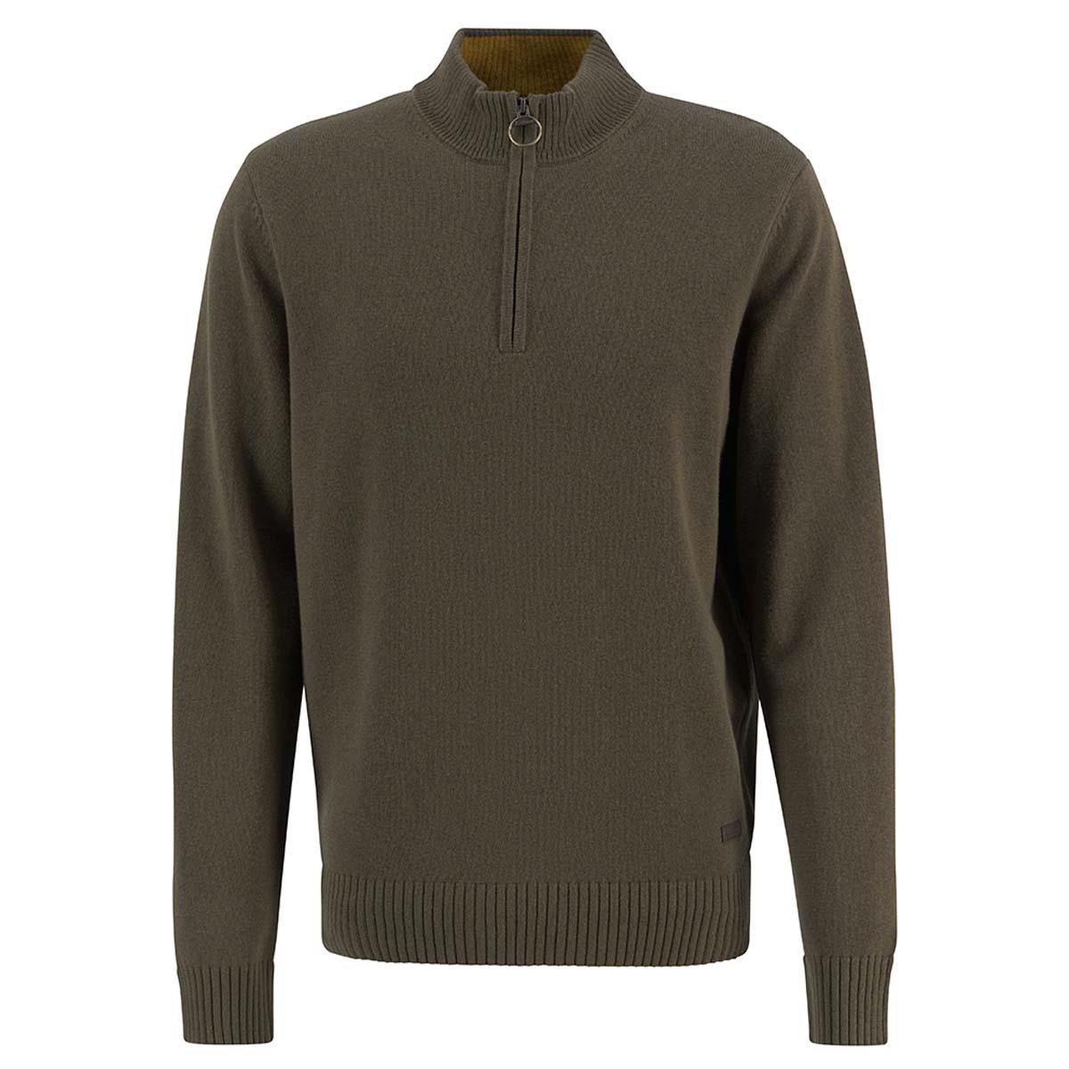 Barbour Mens Kelson Half Zip Knitted Sweater