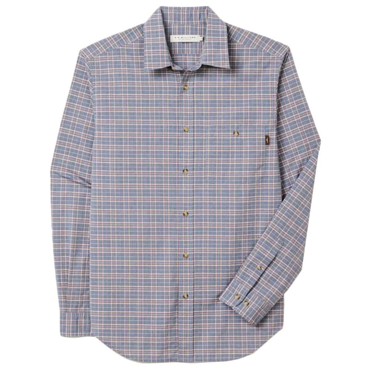 R.M. Williams Mens Toukley Regular Poplin Shirt