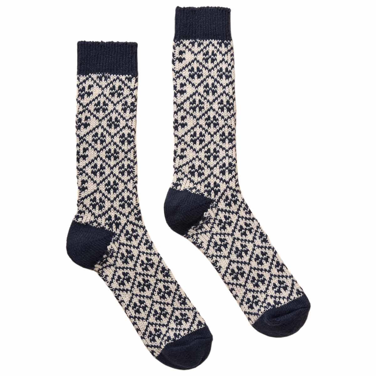 Joules Womens Cosy Geo Socks
