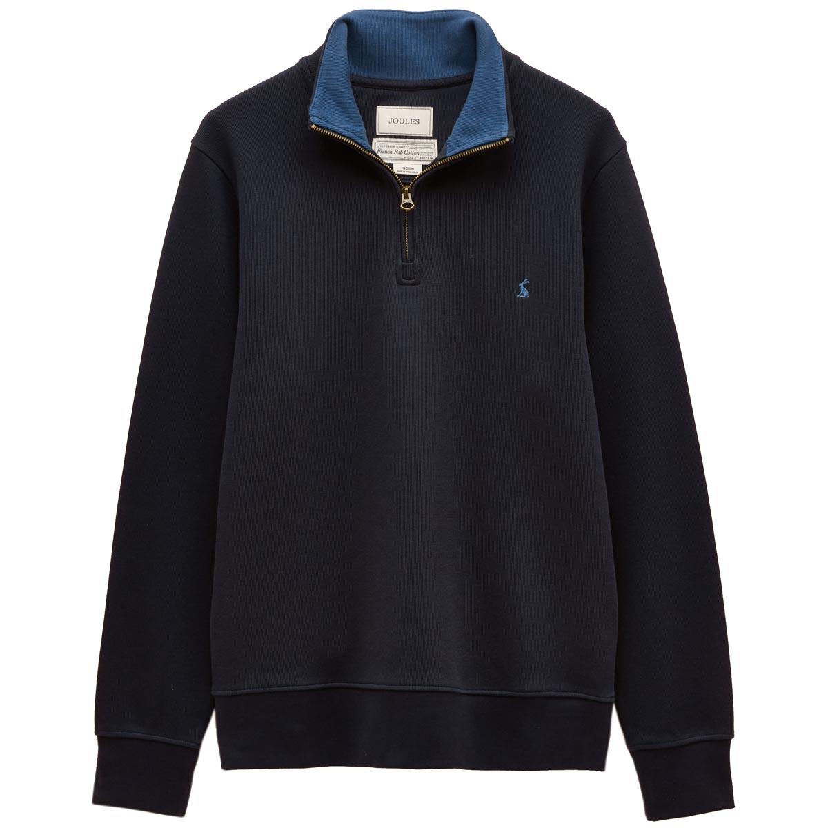 Joules Mens Alistair Zip Neck Sweatshirt