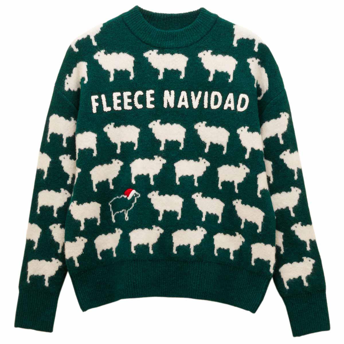Joules Womens Fleece Navidad Christmas Jumper
