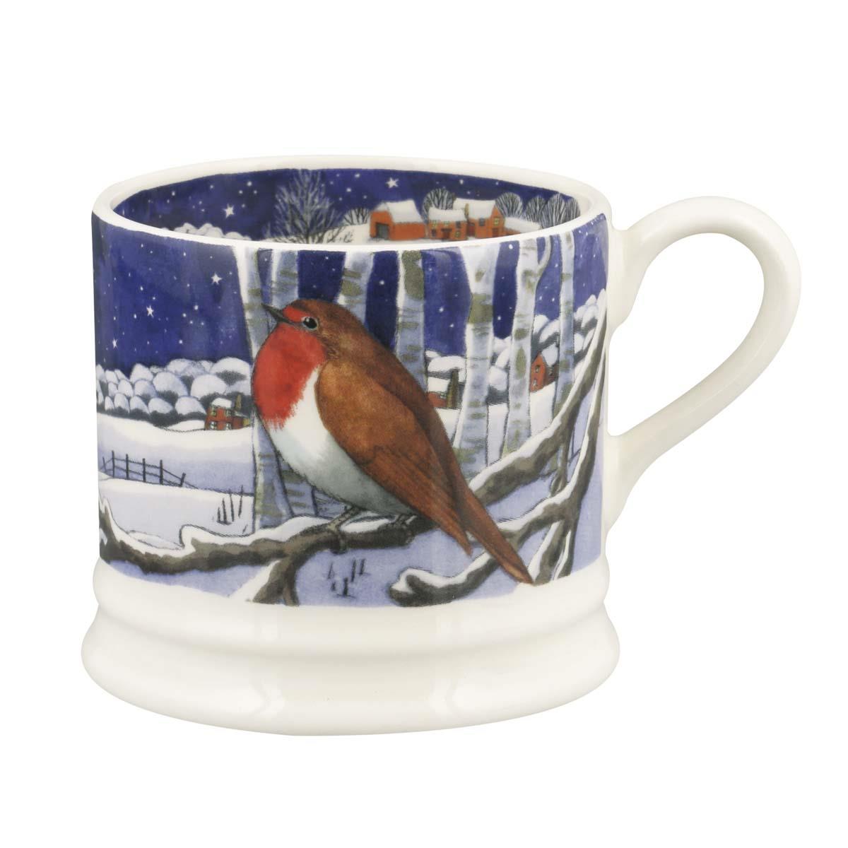 Emma Bridgewater Midnight Robin Small Mug