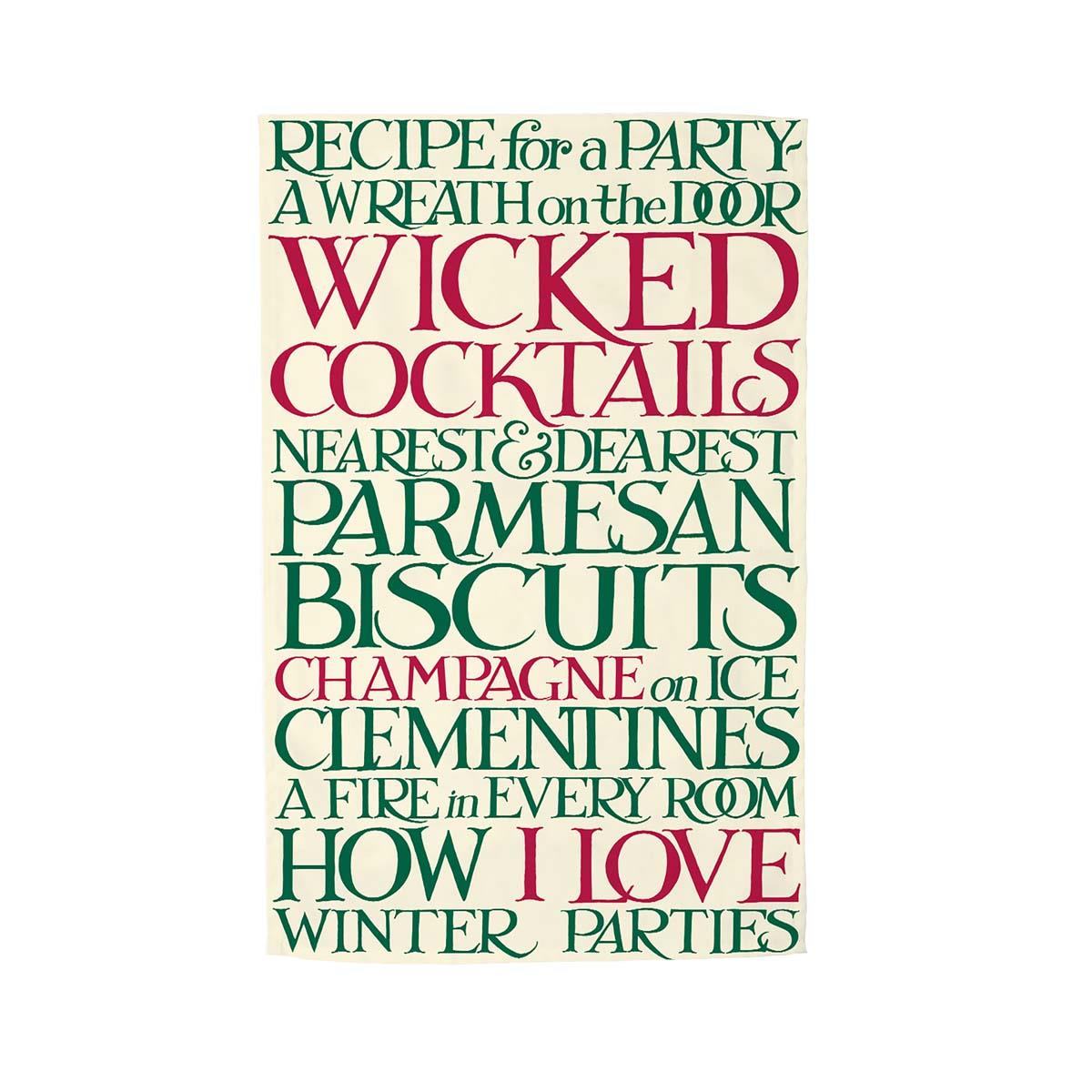 Emma Bridgewater Christmas Toast Tea Towel