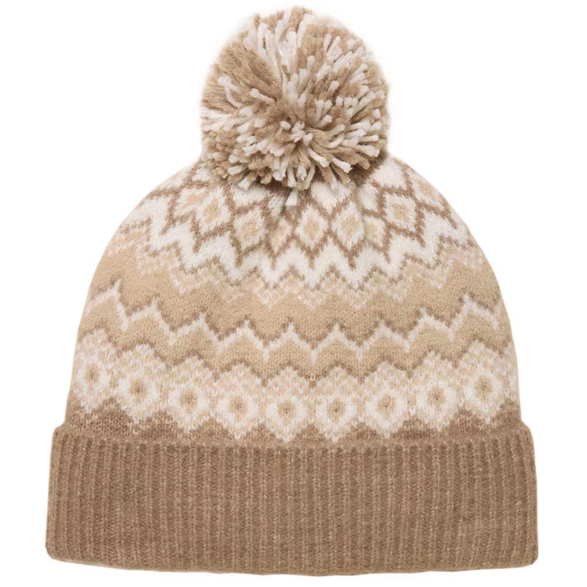 Joules Womens Kara Fairisle Bobble Hat