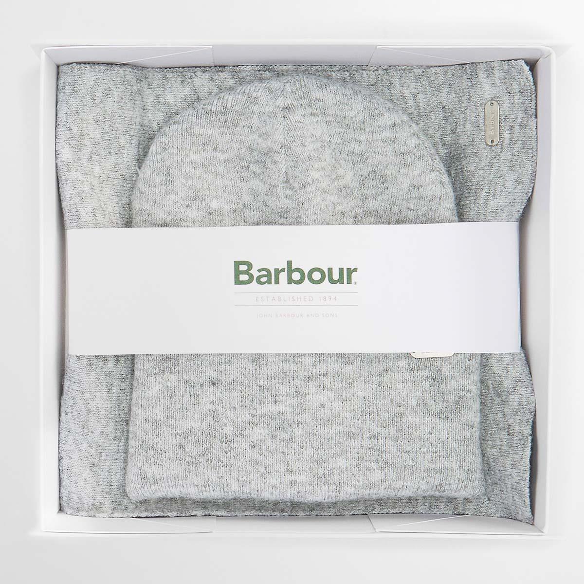 Barbour Womens Beanie and Scarf Gift Set Barbour Womens Beanie and Scarf Gift Set