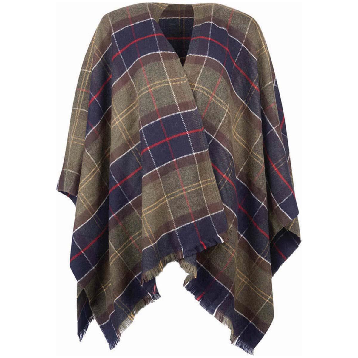 Barbour Womens Staffin Tartan Serape