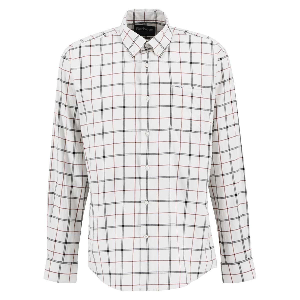 Barbour Mens Deepfell Regular Tattersal Shirt