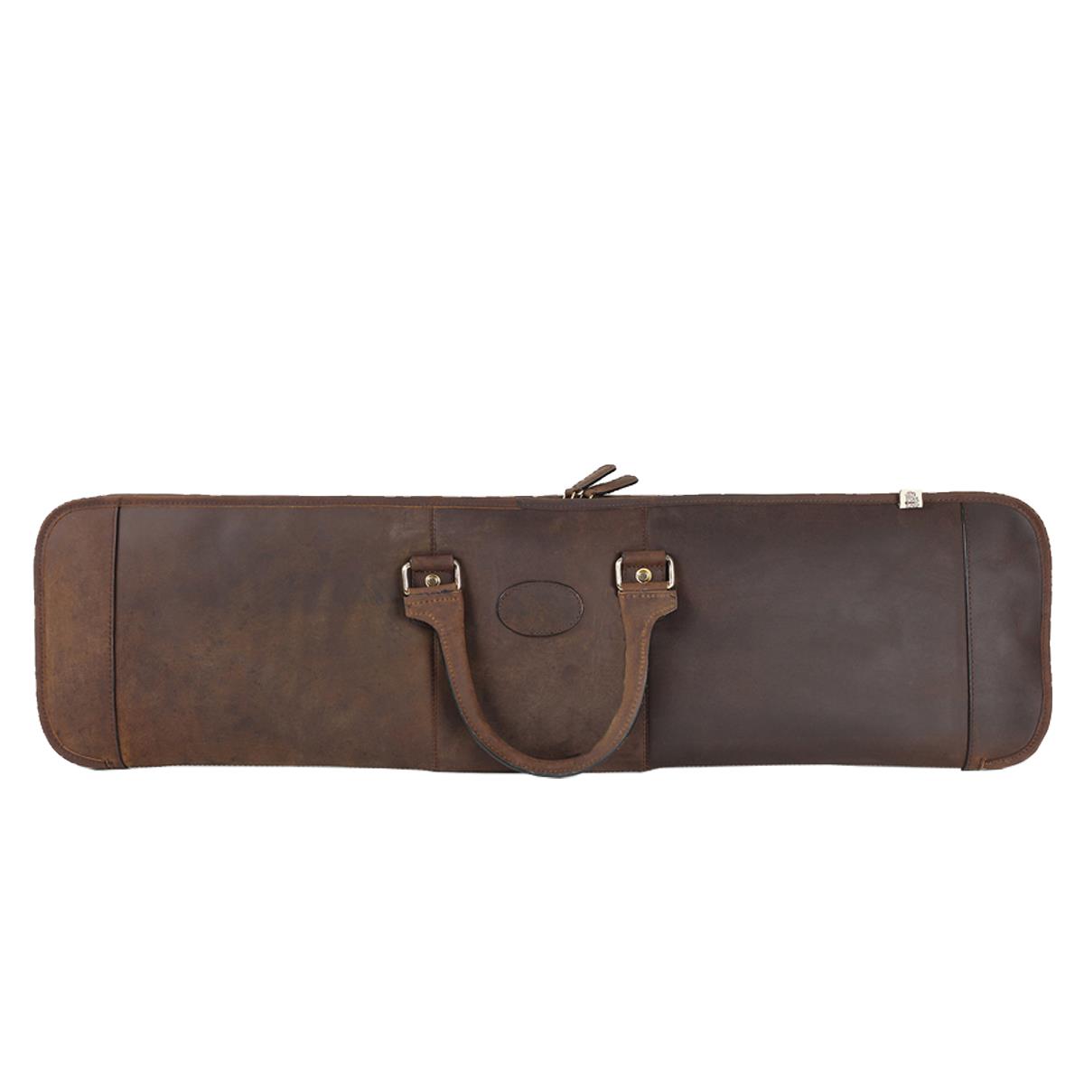 Teales Devonshire Leather Travel Slip Zip Around 30 Inch