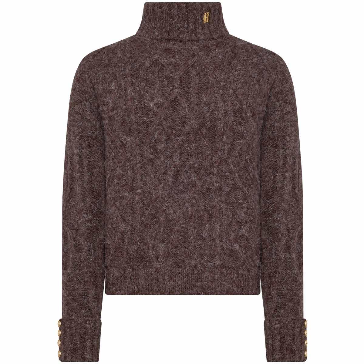 Holland Cooper Womens Noveli Roll Neck Knit Jumper