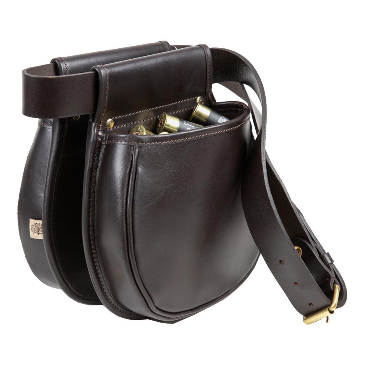 Teales Premier Leather Cartridge Pouches With Belt