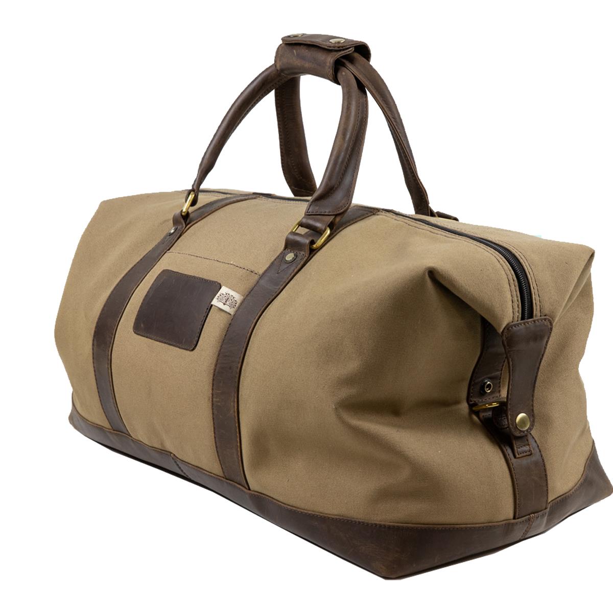 Teales Weekend Bag Canvas and Leather