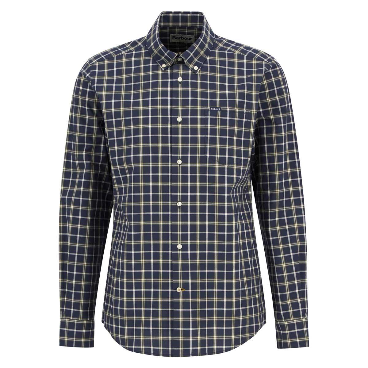 Barbour Mens Bramham Checked Tailored Shirt