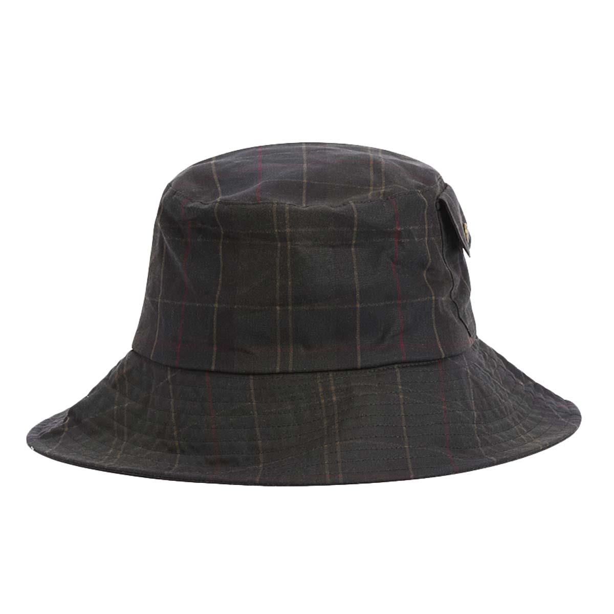 Barbour Womens Scarlet Tartan Bucket Hat