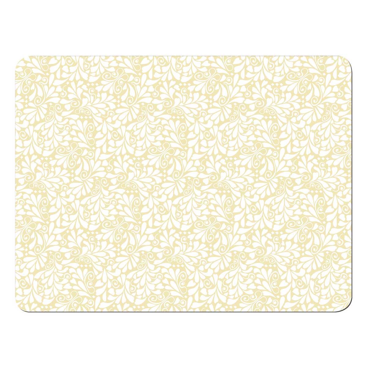 Denby Gold Motif Set of 6 Placemats