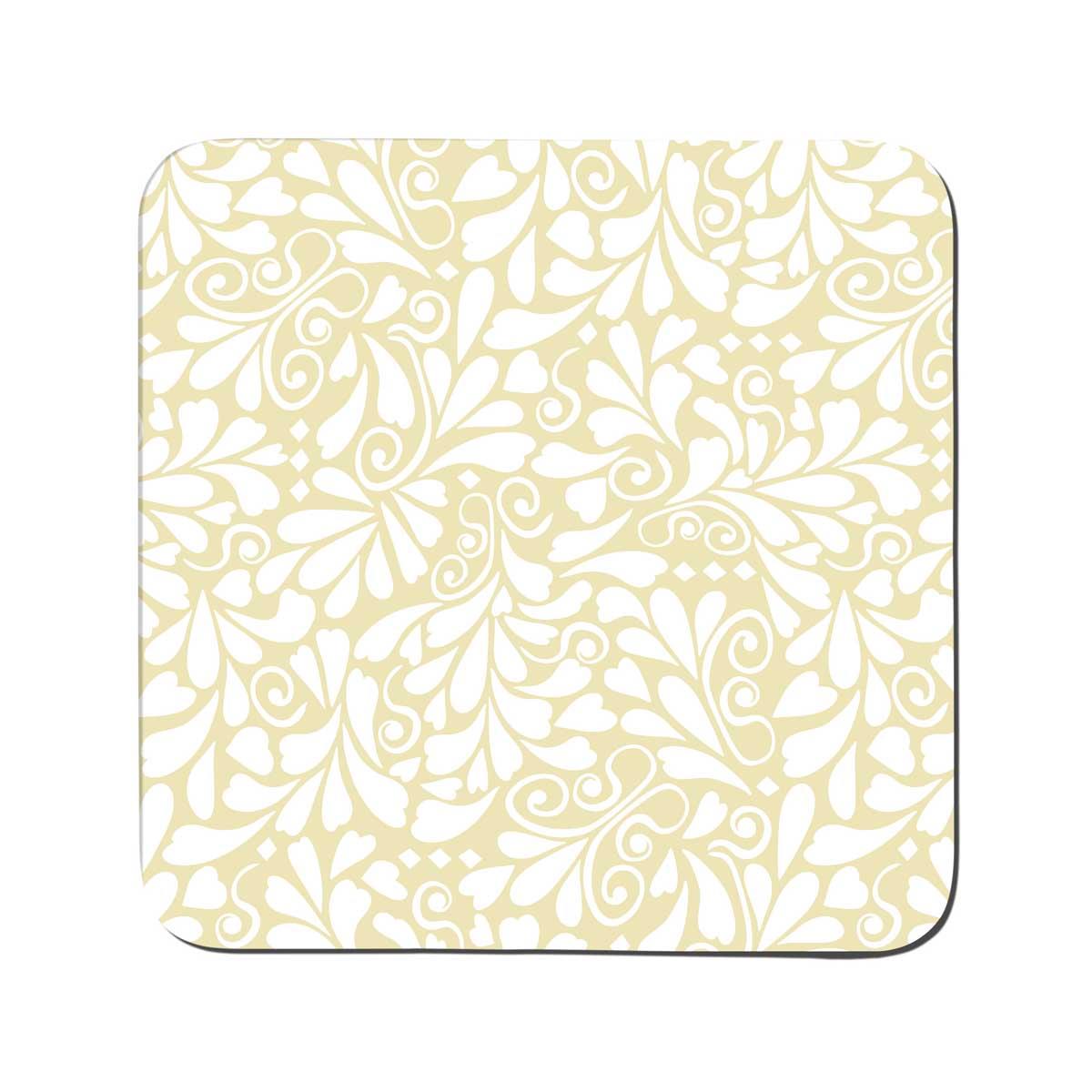Denby Gold Motif Set of 6 Coasters