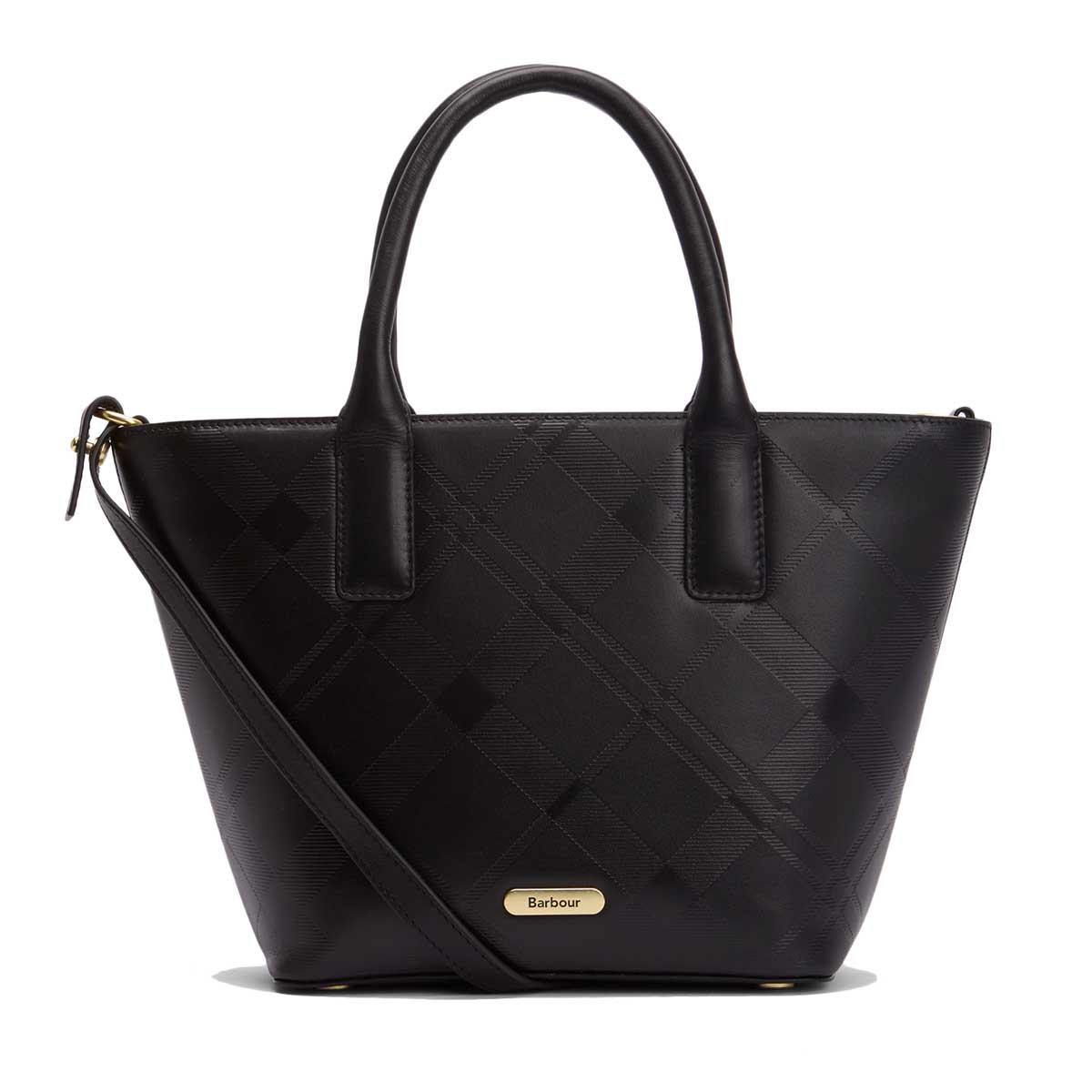 Barbour Womens Burch Deboss Leather Bag