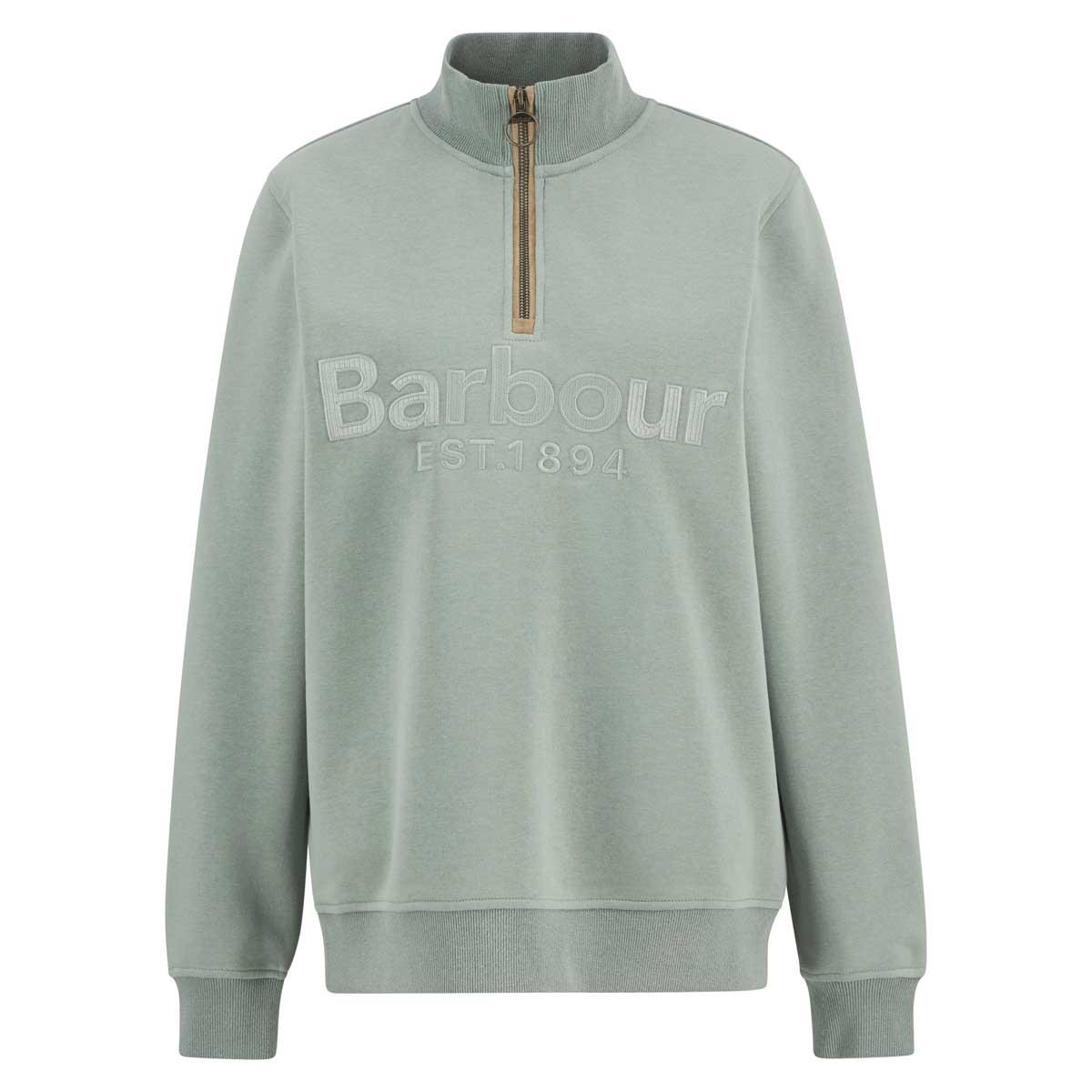 Barbour Womens Cynthia Half Zip Sweatshirt
