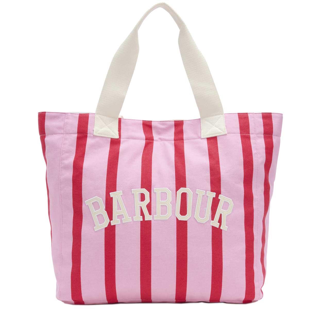 Barbour Emily Stripe Tote Bag