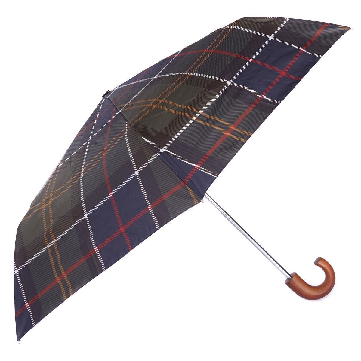 Barbour Tartan Mini Umbrella