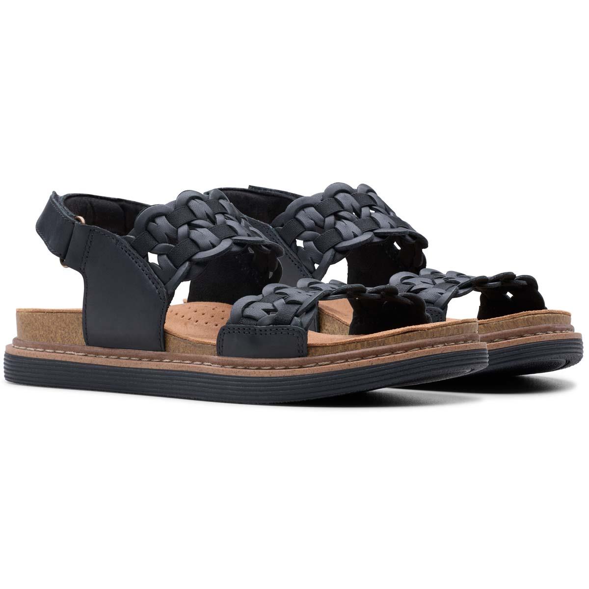 Clarks Womens Arwell Glide Sandals