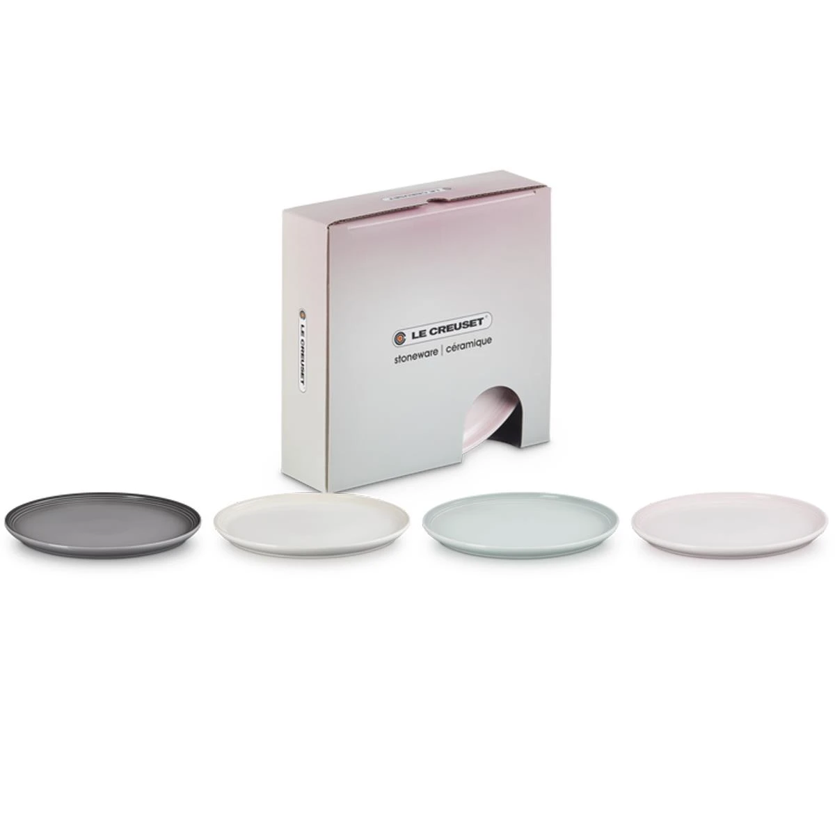 Le Creuset Stoneware Coupe Set of 4 Side Plates