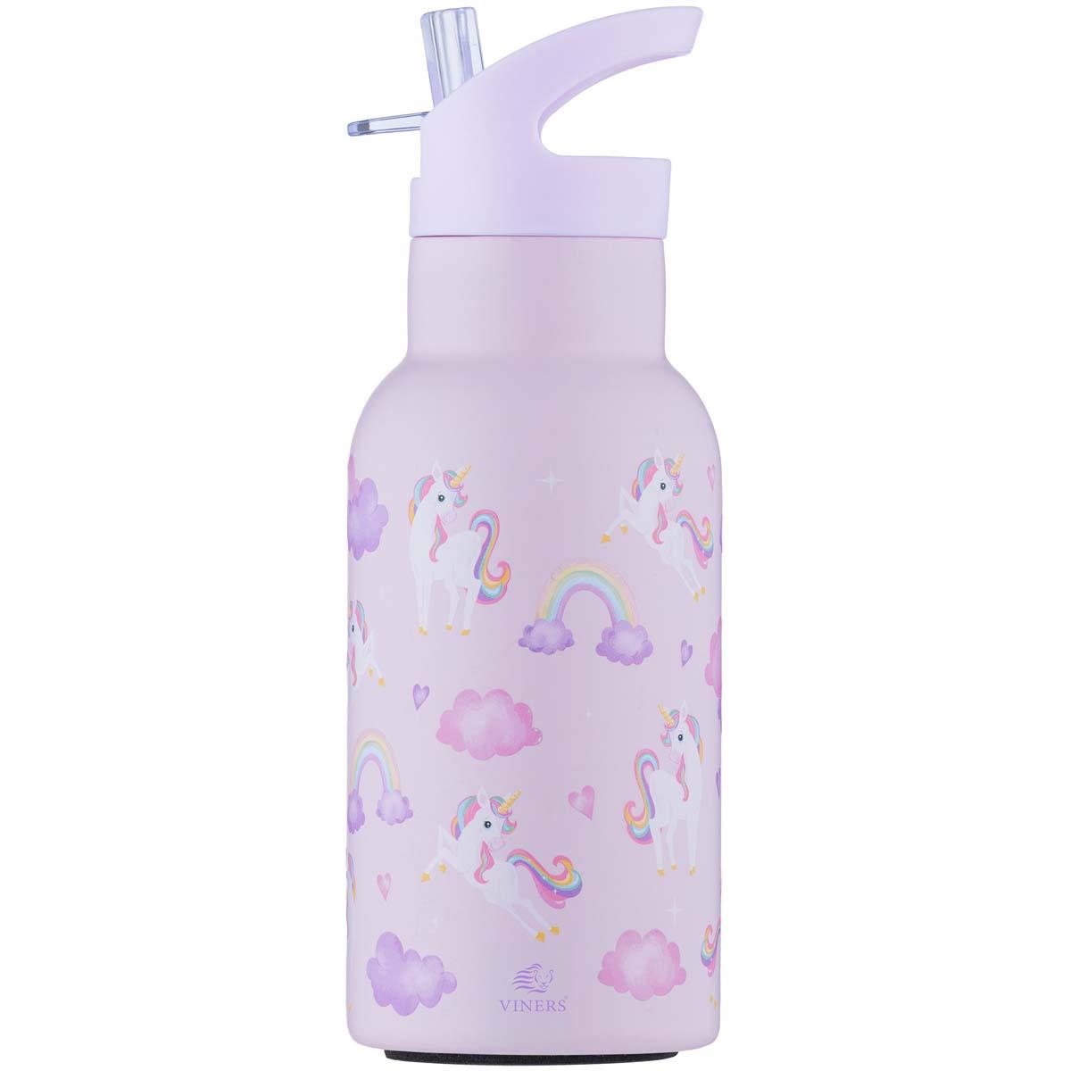 Viners Believe Water Bottle Flip Straw 350ml