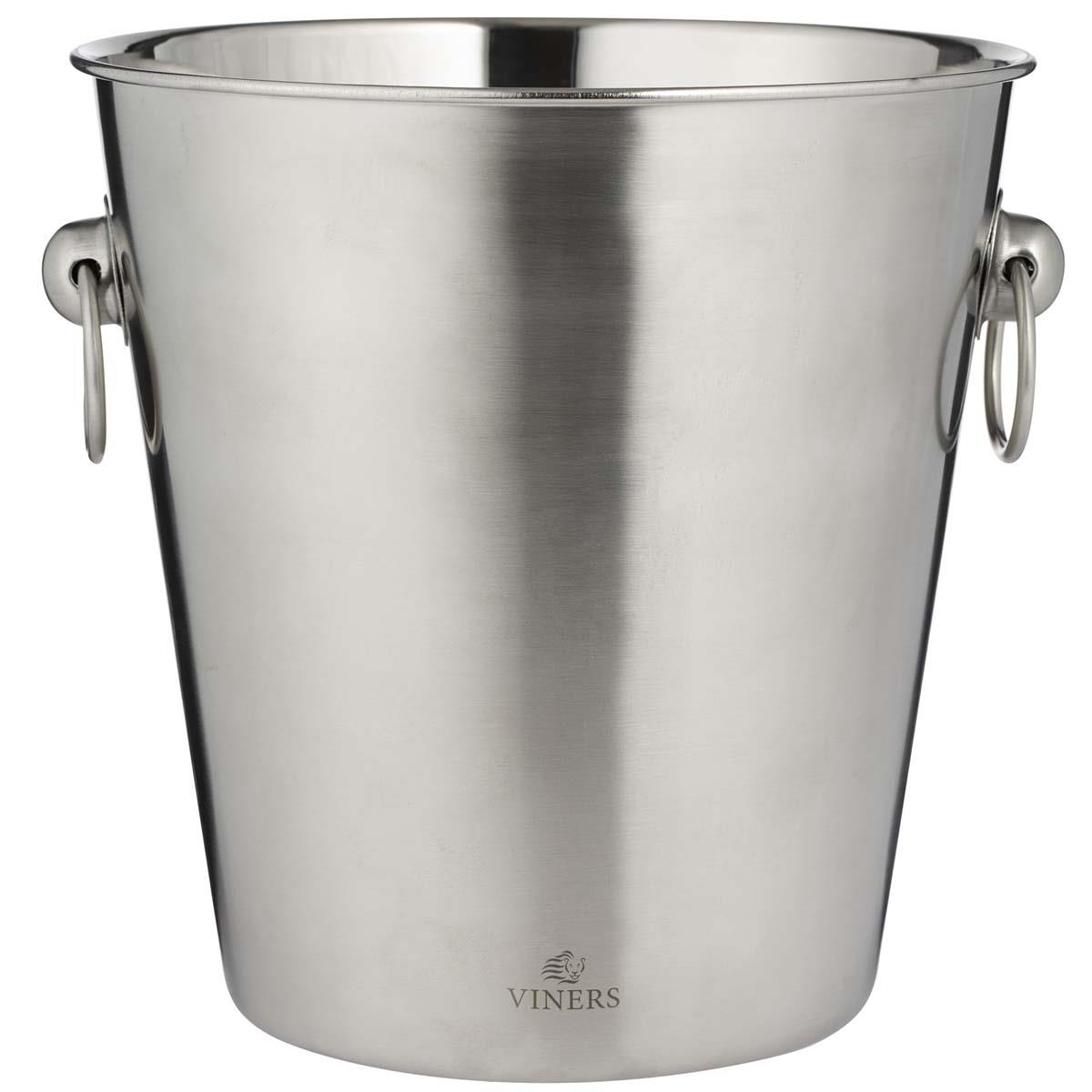 Viners Barware 4L Silver Champagne Bucket