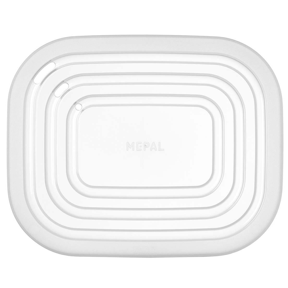 Mepal Rectangular Multi Bowl Microwavable Lid