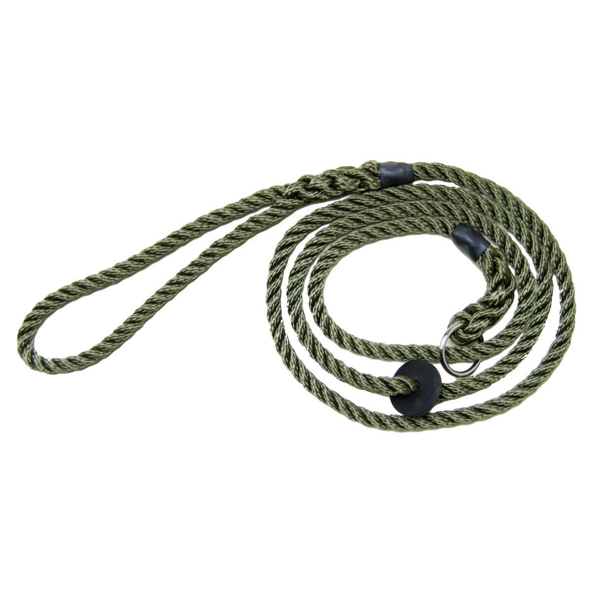 Bisley Deluxe Slip Dog Lead In Green