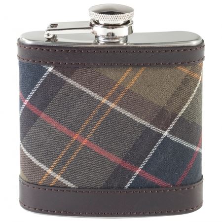 Barbour Hip Flask Classic Dark Brown