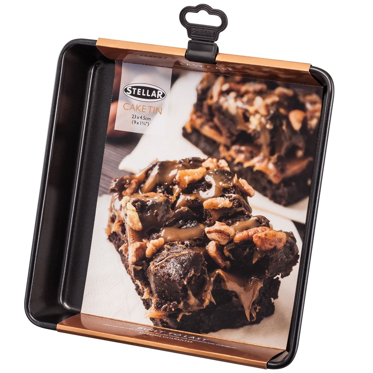 Stellar Bakeware Non-Stick Square Cake Tin Stellar Bakeware Non-Stick Square Cake Tin