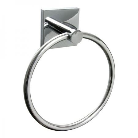 Miller Beem Cube Collection Towel Ring Miller Beem Cube Collection Towel Ring