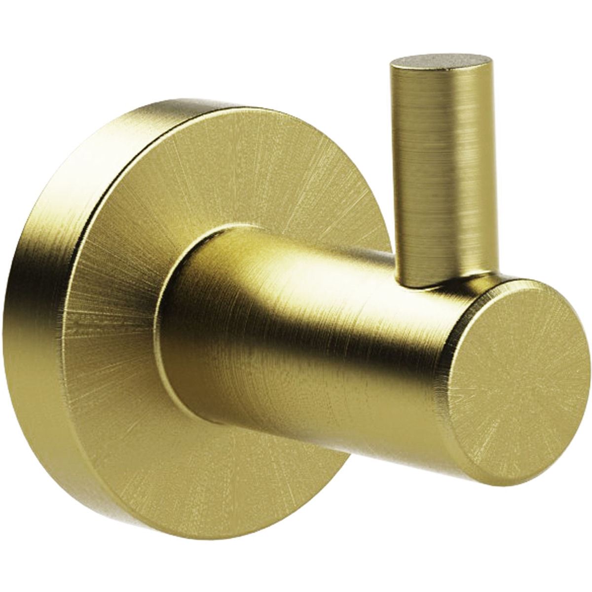 Miller Bond Brushed Brass Robe Hook