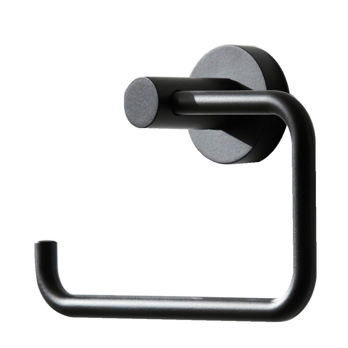 Miller Bond Black Toilet Roll Holder