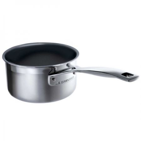 Le Creuset 3 Ply Stainless Steel 14cm Non-Stick Milk Pan