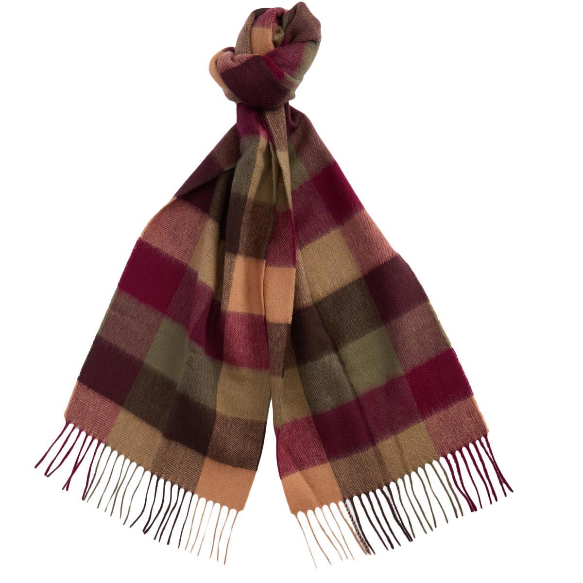 Barbour Unisex Large Tattersall Scarf