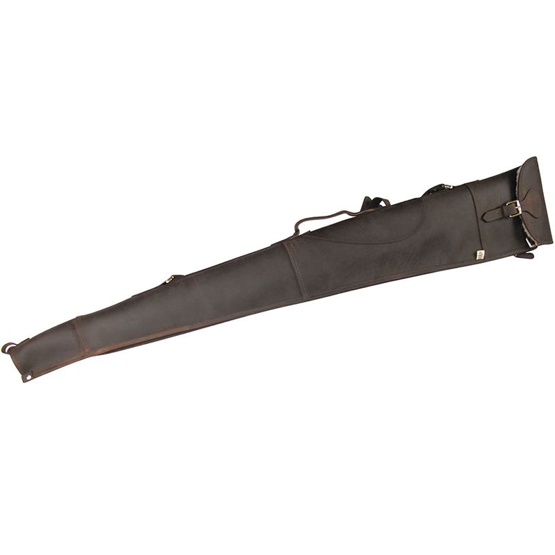 Teales Devonshire Leather Buckle Flap Gun Slip