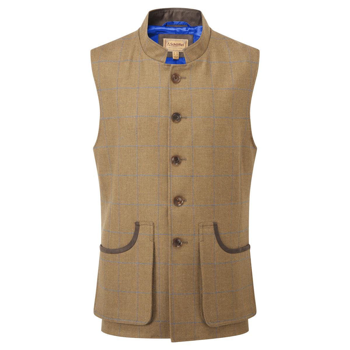 Schoffel Mens Holcot Tweed Waistcoat