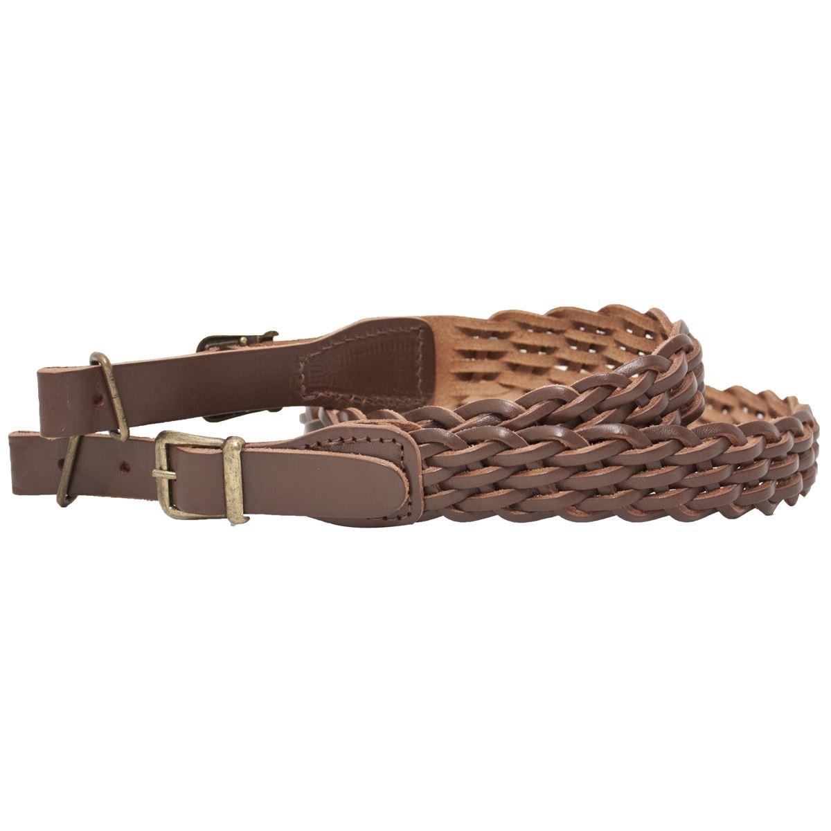 Bisley Pleated Leather Rifle Sling