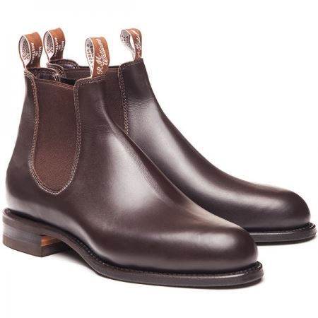 Image of R.M. Williams Mens Classic Turnout Boots Chestnut 11.5 (EU46.5)
