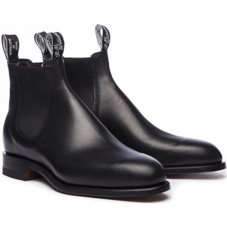 Image of R.M. Williams Mens Comfort Turnout Boots Black 11 (EU46)