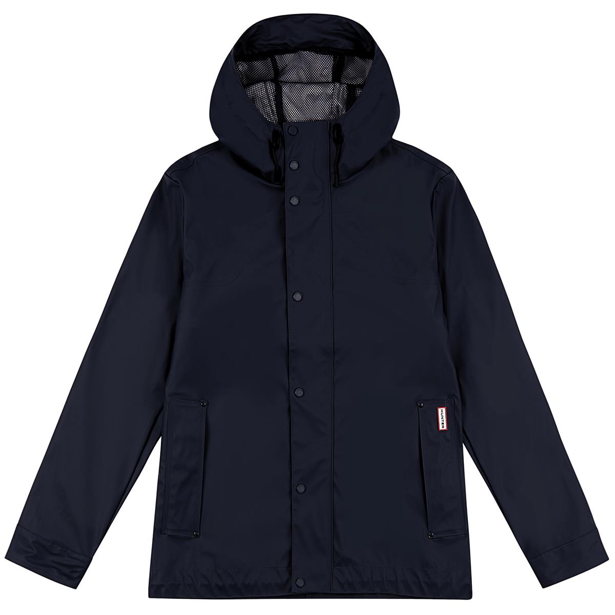 Image of Hunter Mens Original Rubberised Bomber Navy Small