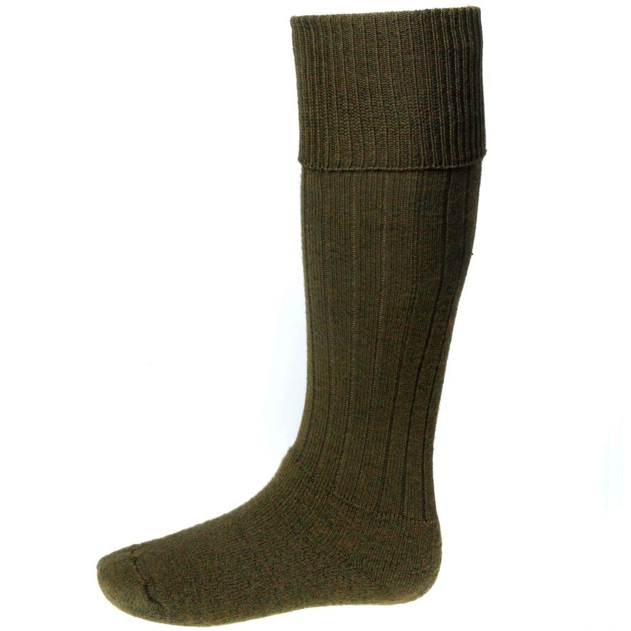Heritage 1845 Mens Scarba Classic Boot Sock Bracken Medium