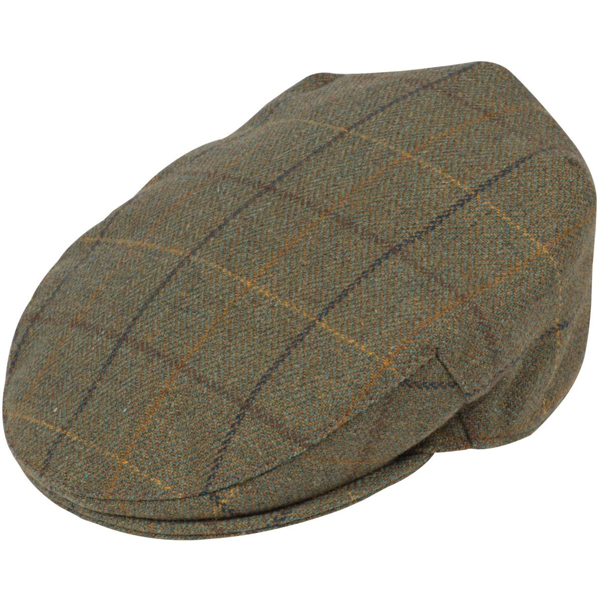 Image of Alan Paine Mens Rutland Cap Dark Moss Small