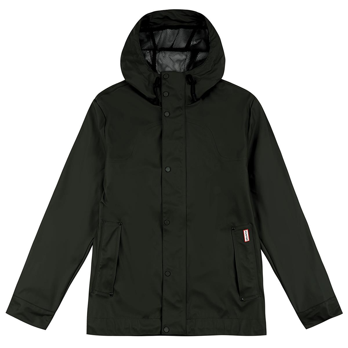 Image of Hunter Mens Original Rubberised Bomber Dark Olive XL